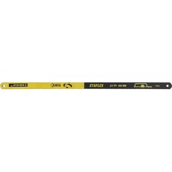 Полотно STAYER "PROFI" "STAYER-FLEX" по металлу, биметаллическое, 24TPI, 300 мм, 10 шт 15932-S10 купить в Муравленко
