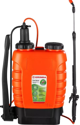 Опрыскиватель садовый GRINDA &quot;Fine Spray&quot;, ранцевый, телескопический удлинитель, 15л 425216 купить в Муравленко