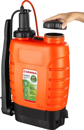 Опрыскиватель садовый GRINDA &quot;Fine Spray&quot;, ранцевый, телескопический удлинитель, 15л 425216 купить в Муравленко