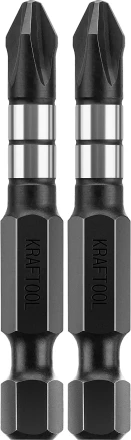 Биты для ударных шуруповертов KRAFTOOL Impact Pro PH 26191-2-50-S2 купить в Муравленко