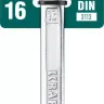 Ключи комбинированные KRAFTOOL, Cr-V, DIN 3113 27079-16 купить в Муравленко