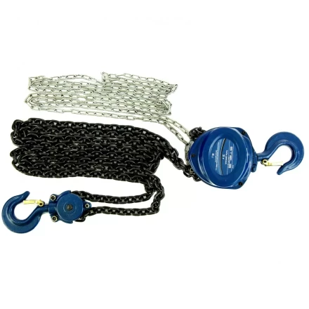 Таль цепная 3 т h подъема 3 м расстояние между крюками 500 мм Stels 51947 купить в Муравленко