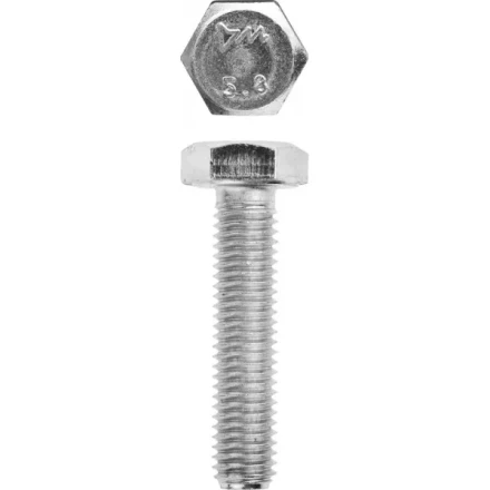 Болт ЗУБР &quot;МАСТЕР&quot; с шестигранной головкой, ГОСТ 7798-70, класс прочности 5.8, оцинкованный, M10x45мм, 5кг 303080-10-045 купить в Муравленко
