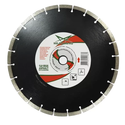 Диск алмазный 1A1RSS ASPHALT MD-STARS 350*3,2*10*24T*25,4 mm купить в Муравленко