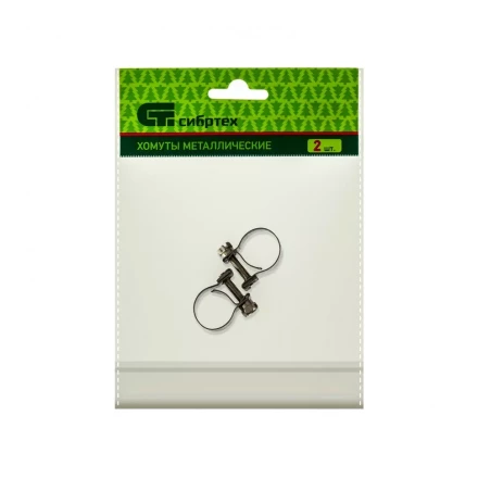 Хомуты металлические MINI 14-16 мм ширина 9 мм винтовой W4 2 шт Сибртех 475053 купить в Муравленко