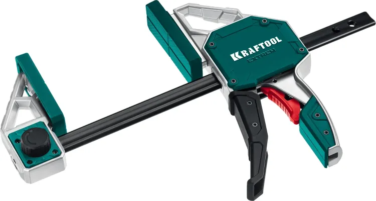 Струбцина Extrem ручная пистолетная KRAFTOOL 32228-15_z01 металлический корпус 150/95 мм купить в Муравленко