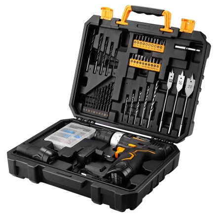 Дрель аккумуляторная в наборе DEKO GCD12DU3 SET5, 063-4148 купить в Муравленко