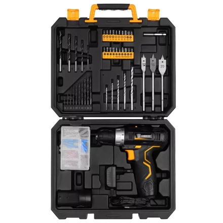 Дрель аккумуляторная в наборе DEKO GCD12DU3 SET5, 063-4148 купить в Муравленко