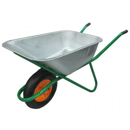 Тачка строительная 100 л 160 кг 113ZP одноколесная с пневмоколесом 1019514 купить в Муравленко