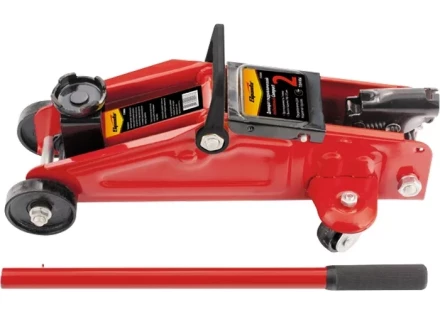 Домкрат гидравлический подкатной 2 т h подъема 140–295 мм в кейсе compact  SPARTA 510084 купить в Муравленко