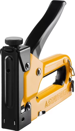 Степлер &quot;Max 53&quot; с регулировкой силы удара, металлический корпус, для тонкой скобы тип 53 (4-14 мм), STAYER Master 31501 купить в Муравленко