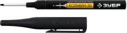 ЗУБР Колибри-30 черный, наконечник L 30 мм,  2.8 мм, перманентный маркер для отверстий (06338-2)