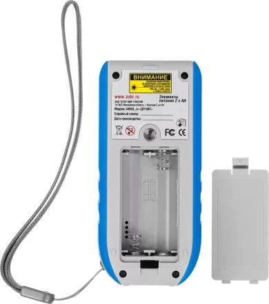 Дальномер ЗУБР &quot;ЭКСПЕРТ&quot; лазерный &quot;ДЛ-50 C&quot;, точность 1.5мм, дальность 50м, класс защиты IP54 34933_z01 купить в Муравленко