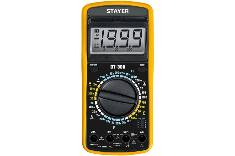 Цифровой мультиметр STAYER DT-300 (45321) купить в Муравленко