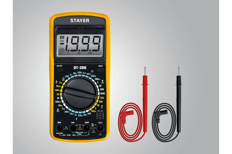 Цифровой мультиметр STAYER DT-300 (45321) купить в Муравленко