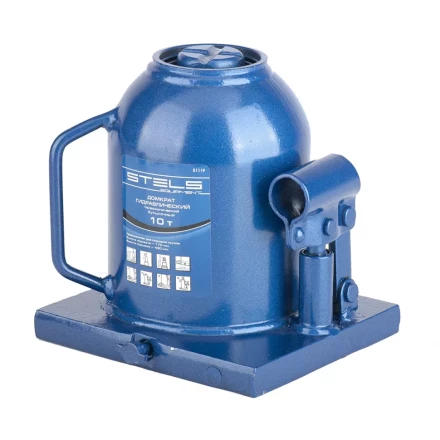 Домкрат гидравлический бутылочный телескопический 10 т h подъема 170–430 мм  STELS 51119 купить в Муравленко