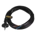 Шнур сетевой Denzel Energy Series, ПВС, 3 м, 2 x 1,5 мм, с неразборной вилкой, черный, 3 м, 37673 купить в Муравленко
