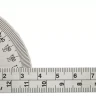 Транспортир KRAFTOOL с линейкой из нержавеющей стали, 200мм 34290 купить в Муравленко