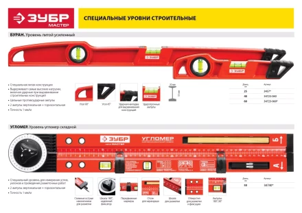 Уровни БУРАН серия МАСТЕР купить в Муравленко