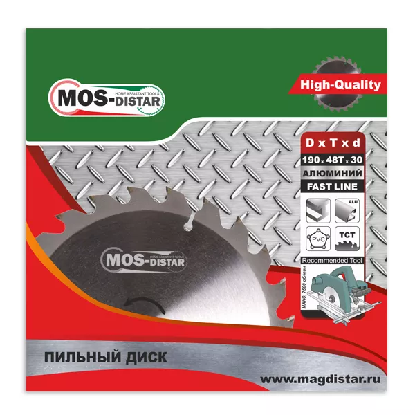 Пильный диск MOS-DISTAR алюминий PSA35510025 купить в Муравленко