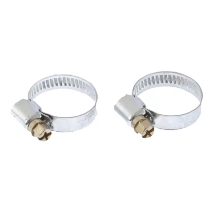 Хомуты металлические 8-12мм 2 шт ширина 9 мм СИБРТЕХ 47654 купить в Муравленко