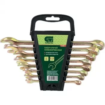 Набор ключей комбинированных 6-19 мм., 8 шт. СИБРТЕХ 15438 купить в Муравленко