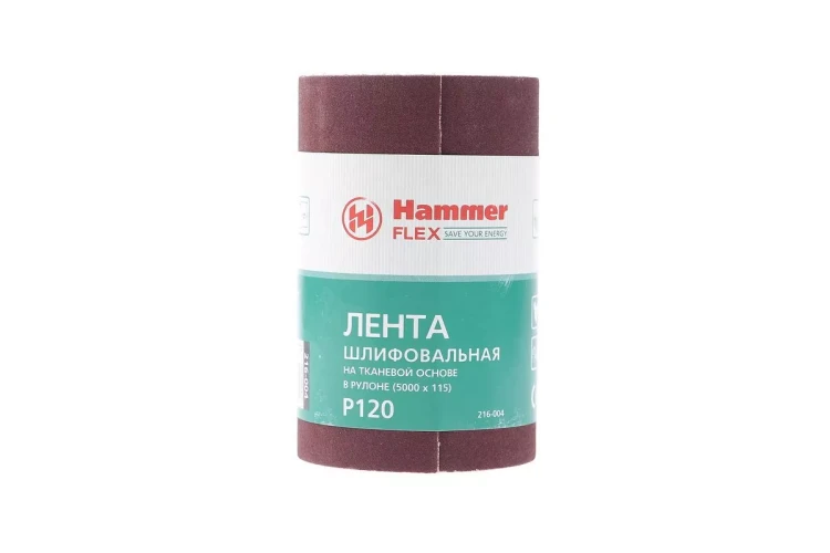 Лента шлифовальная в рулоне HAMMER Flex  216-004 купить в Муравленко
