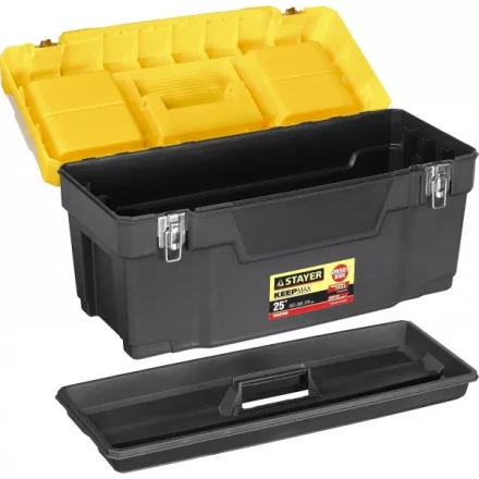 Ящик для инструмента &quot;KEEPMAX-25&quot; пластиковый, STAYER 2-38015-25_z01 купить в Муравленко