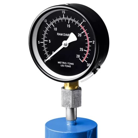 ЗУБР ПГН-20, 20 т, гидравлический пресс с гидронасосом и манометром, Профессионал (43072-20) купить в Муравленко