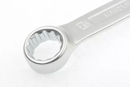 Ключ комбинированный 15 мм CrV холодный штамп GROSS 15134 купить в Муравленко