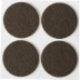 Накладки STAYER &quot;COMFORT&quot; на мебельные ножки, самоклеящиеся, фетровые, коричневые, круглые - диаметр 35 мм, 4 шт 40910-35 купить в Муравленко
