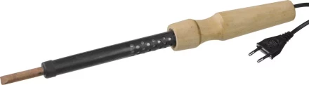 Электропаяльник с деревянной рукояткой, 100Вт 55407-100 купить в Муравленко