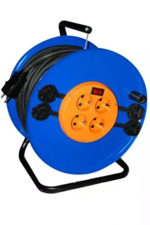 Удлинитель электрический силовой мет.катушка 40м 4 роз ЭНКОР 69582 купить в Муравленко