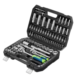 Набор инструментов Сибртех 13389, 1/2&quot;, 1/4&quot;, 108 предметов