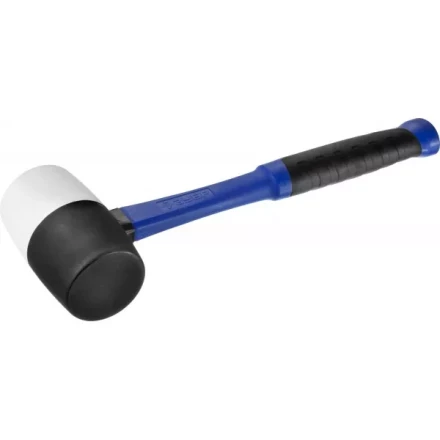 Киянка ЗУБР &quot;ПРОФЕССИОНАЛ&quot; резиновая черно-белая, с фиберглассовой ручкой, 680г 20532-680 купить в Муравленко