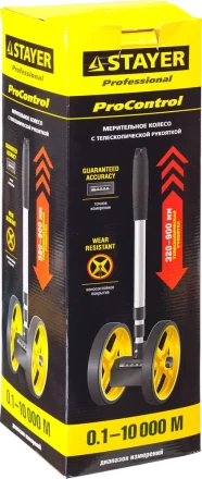 Мерительное колесо STAYER &quot;PROFESSIONAL&quot;, 9999м 34191 купить в Муравленко