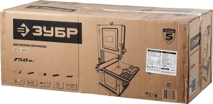 Пила ЗУБР ленточная 305мм 750Вт ЗПЛ-305 серия МАСТЕР купить в Муравленко