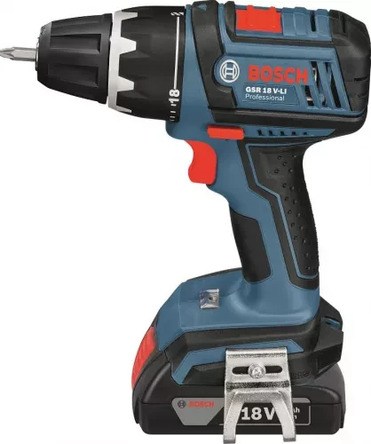 Дрель-шуруповерт аккумуляторный BOSCH GSR 18 V-Li (0.601.9E6.120) купить в Муравленко