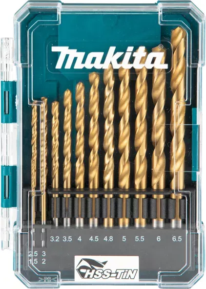 Набор сверл по металлу Makita D-72855 купить в Муравленко