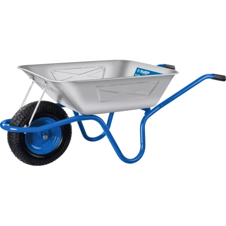 Тачка с широким пневматическим колесом строительная одноколесная 250 кг серия ПРОФЕССИОНАЛ купить в Муравленко