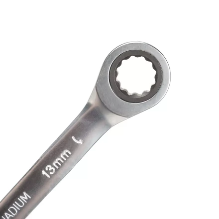 Набор гаечных комбинированных трещоточных ключей КВТ НТК-6 (8–17 мм), 6 шт. (91948) купить в Муравленко