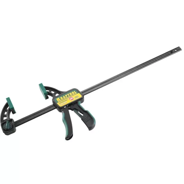 Струбцина "EcoKraft" ручная пистолетная, KRAFTOOL 32226-60, пластиковый корпус, 600/800мм, 150кгс 32226-60 купить в Муравленко