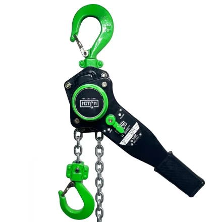 Таль ручная рычажная HITCH LH201-GSB 1 т 12 м. Гальваническая цепь. Защита от перегруза (SZ060972) купить в Муравленко