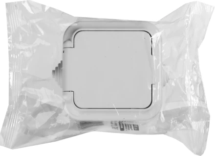 Розетка STAYER &quot;MASTER&quot; &quot;MAXIMA&quot; одноместная, с заземлением, с защитной крышкой, IP54, 16А, 220В 54306-W купить в Муравленко