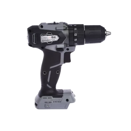 Профессиональная ударная дрель-шуруповерт с бесщеточным (вентильным) двигателем ИНТЕРСКОЛ ДАУ-13/18ВК аккумуляторная Li-ion АПИ (кейс, без аккумулятора и ЗУ) купить в Муравленко