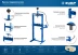 ЗУБР ПГН-10, 10 т, гидравлический пресс с гидронасосом и манометром, Профессионал (43072-10) купить в Муравленко