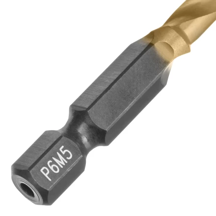 Сверло-метчик М6 х 1,0 мм, Р6М5// Denzel 76722 купить в Муравленко