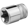 Торцовая головка KRAFTOOL "INDUSTRIE QUALITAT", Cr-V, внешний TORX, хромосатинированная, 1/2", Е 22 27810-22_z01 купить в Муравленко