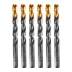Сверло по металлу, 12 мм, HSS-Tin, Golden Tip, 6 шт. Denzel 717224 купить в Муравленко