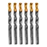 Сверло по металлу, 12 мм, HSS-Tin, Golden Tip, 6 шт. Denzel 717224 купить в Муравленко